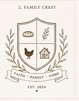 Jensen family crest